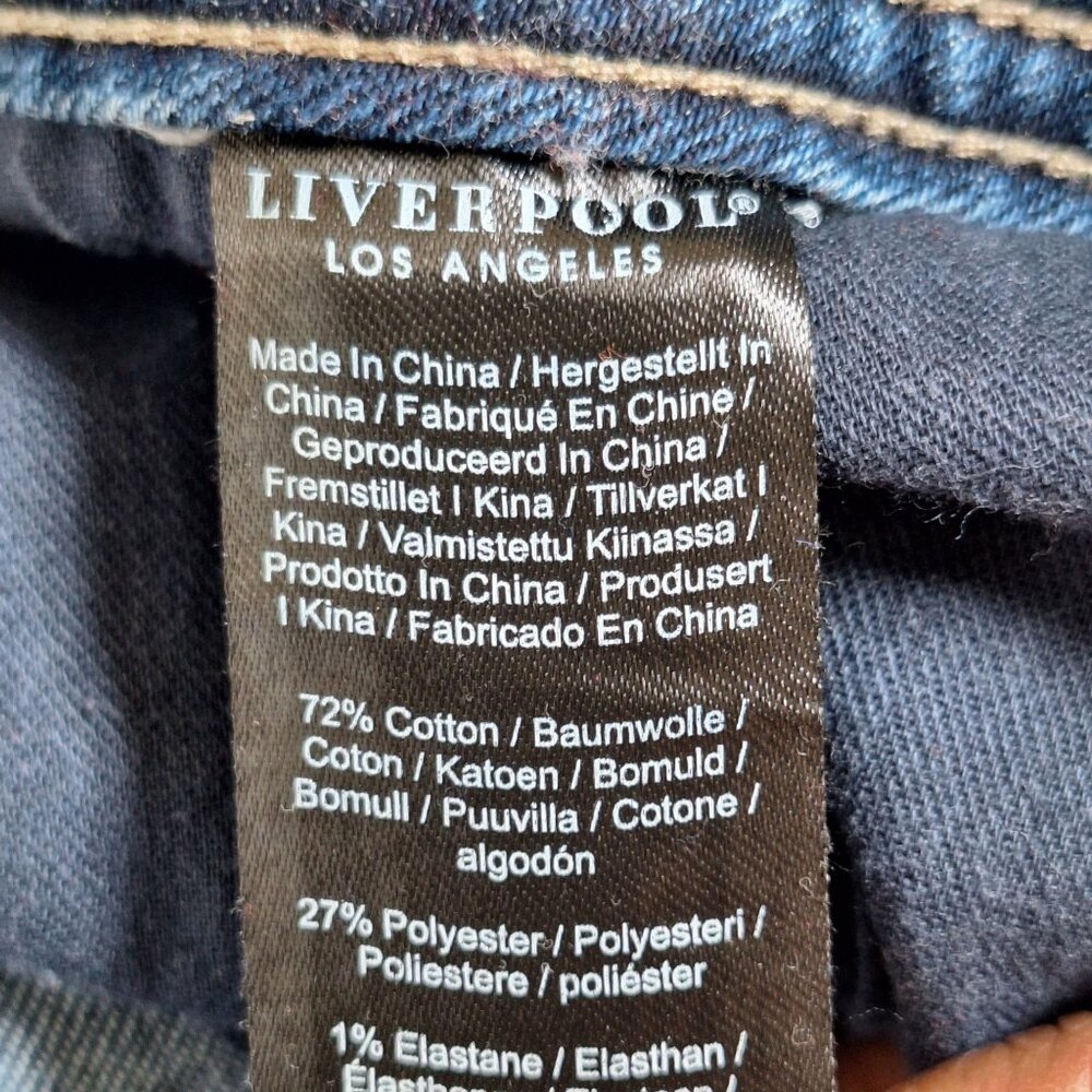 Liverpool Eco Logical Relaxed Straight Jeans 38x34 - Picture 3 of 10
